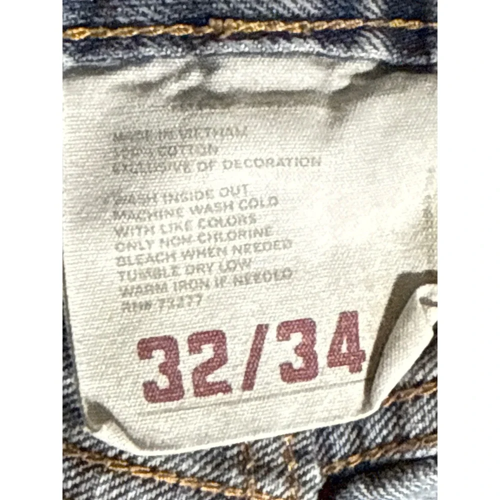 Urban Pipeline‎ Slim Straight Jeans Mens 32x34 Medium Wash Denim Blue Pants